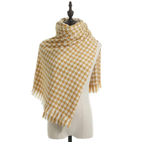 Womens Large Cashmere Scarf